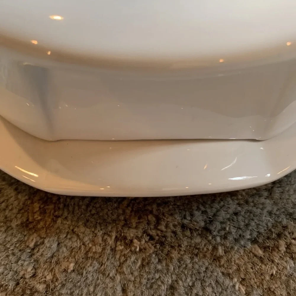 Crate & Barrel White Dome Butter/Cheese Dish